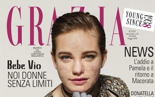 Grazia Cover Bebe Vio